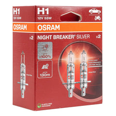 Osram H1 NIGHT BREAKER SILVER żarówka halogenowa 12 V 55 W