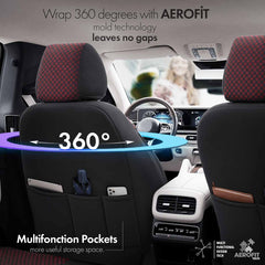 Pokrowce samochodowe bordeaux SPORT PLUS 103 do auta