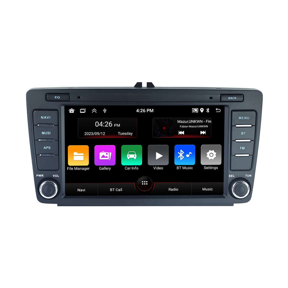 Skoda Octavia 04-13 - radio 8" z Apple CarPlay i Android Auto – Carmediaeurope.com