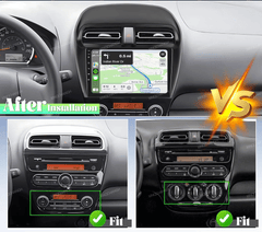 Radio Mitsubishi Space Star 12-18 - 9" z Apple CarPlay i Android Auto