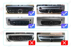 Panel sterowania OEM do Renault Megane 3 (2008-2014) – kompatybilny z radiem Bilmedie 