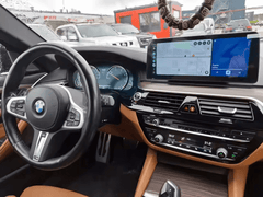 BMW serii 5 17-23 - Radio 12,3" z Apple CarPlay i Android Auto
