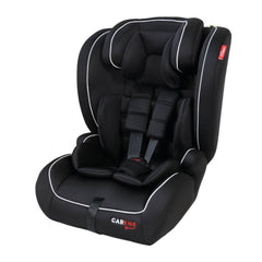 Fotelik samochodowy Carkids i-Size Luca 76-150 cm czarno-biały 