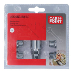 Nakrętki zabezpieczające kół Carpoint M12x1,5 F kula 