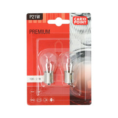 Carpoint Premium żarówki samochodowe 12V P21W 2 szt. 