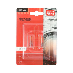 Carpoint Premium żarówki samochodowe 12V WY5W 2 szt. 