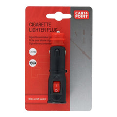Wtyk do gniazda zapalniczki Carpoint 12/24V z włącznikiem/wyłącznikiem 8A 