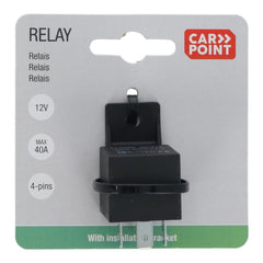 Przekaźnik Carpoint 12V, 4-pinowy, 30 A Z165 