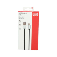 Carpoint kabel USB-A do USB-C, 1 metr 
