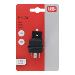 Przekaźnik Carpoint 12V, 5-pinowy, 30 A 