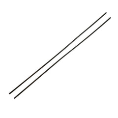 Listwy ochronne drzwi Carpoint, czarne, 2 x 60 cm 