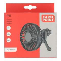 Carpoint wentylator z osłoną USB-A Ø10,5 cm 5 V 