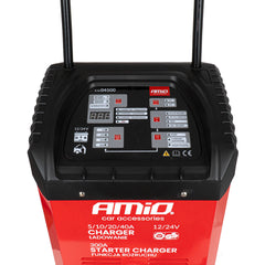 AMiO prostownik z funkcją rozruchu 12/24 V – 40 A / 300 A 