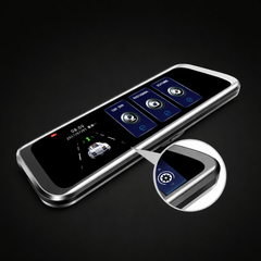 Lusterko wsteczne z wideorejestratorem i kamerą przednią oraz tylną – 10” ekran dotykowy IPS, Full HD 1080P, prezentacja funkcji kamery samochodowej