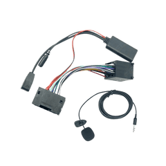 Adapter Bluetooth – BMW E46 (2002–2006) wiązka przewodów i mikrofon do łączności Bluetooth.