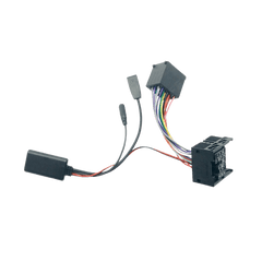 Adapter Bluetooth – BMW E46 (2002–2006) złącze instalacyjne do bezprzewodowego streamingu audio i rozmów w trybie głośnomówiącym.