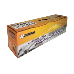 Uniwersalny zestaw elektrycznych szyb 12V do 2 drzwi 