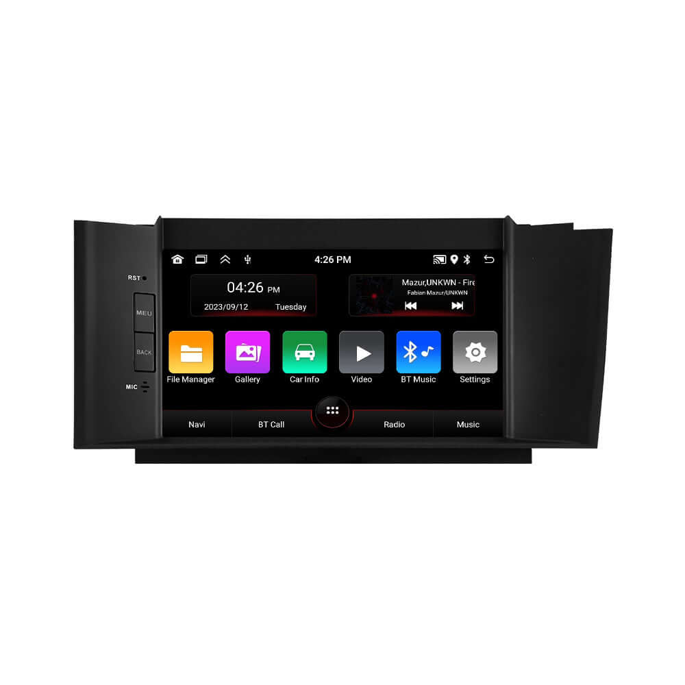 Citroën C4 11-16 – radio 7" z Apple CarPlay i Android Auto, z ekranem dotykowym i funkcjami multimedialnymi.