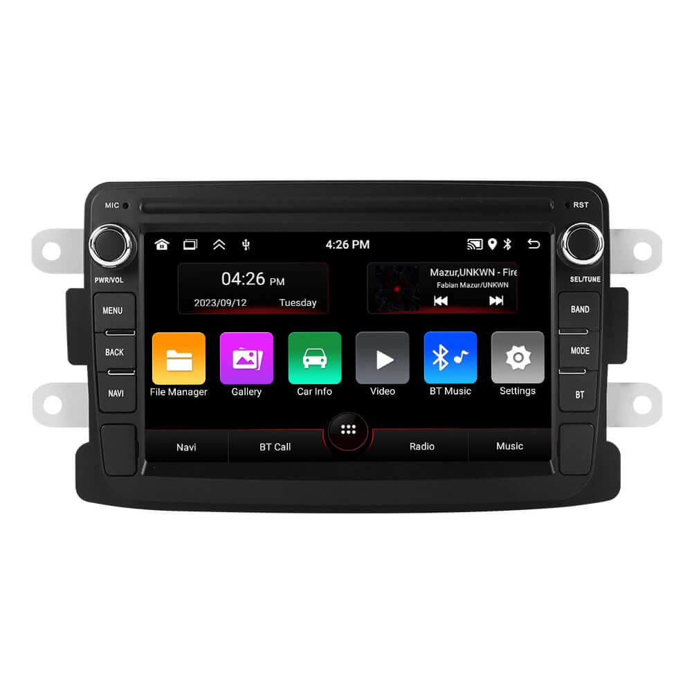 Renault/Dacia - radio 7\" z Apple CarPlay i Android Auto – Carmedia24.pl