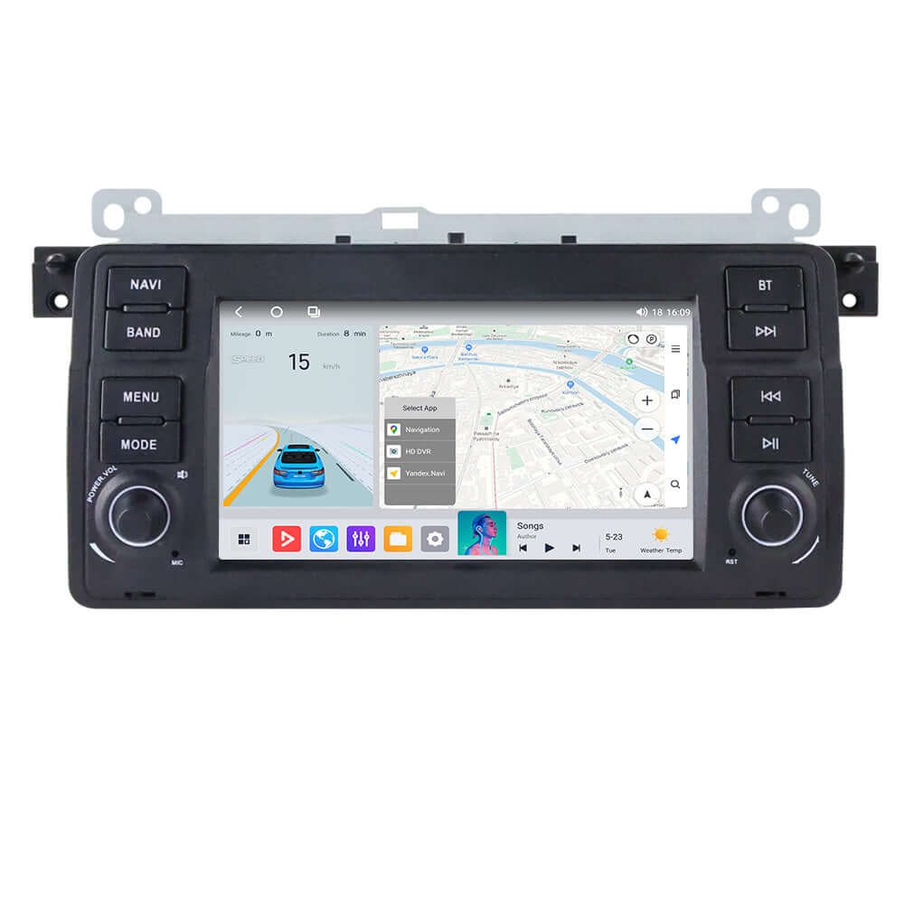 BMW E46 - radio 7" z Apple CarPlay i Android Auto – Carmediaeurope.com