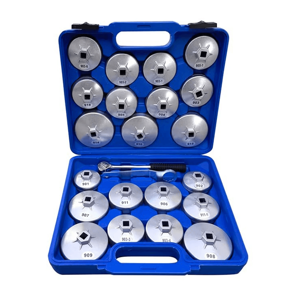 23-częściowy zestaw kluczy do filtrów oleju 1/2" 
