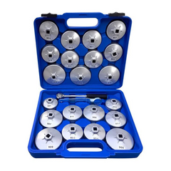 23-częściowy zestaw kluczy do filtrów oleju 1/2" 