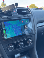 VW Golf 08-16 - 9 "Radio z Apple CarPlay i Android Auto