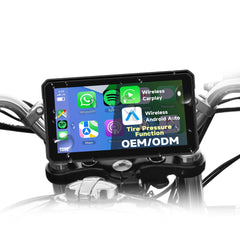 Ekran GPS do motocykla z bezprzewodowym Apple CarPlay i Android Auto 
