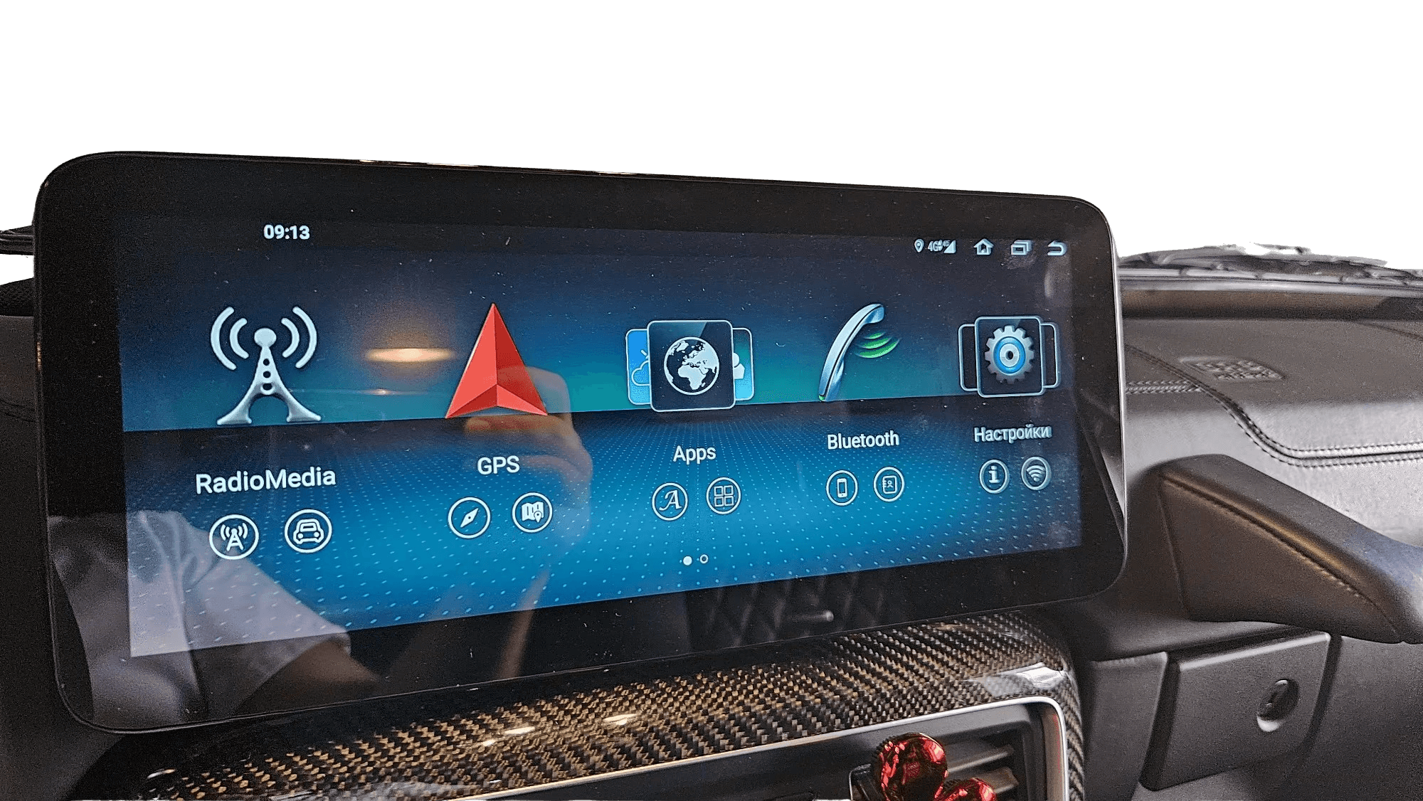 Mercedes-Benz G-Klasse 12-19 - 10,25" Radio m. Apple CarPlay og Android Auto – Bilmedie.dk