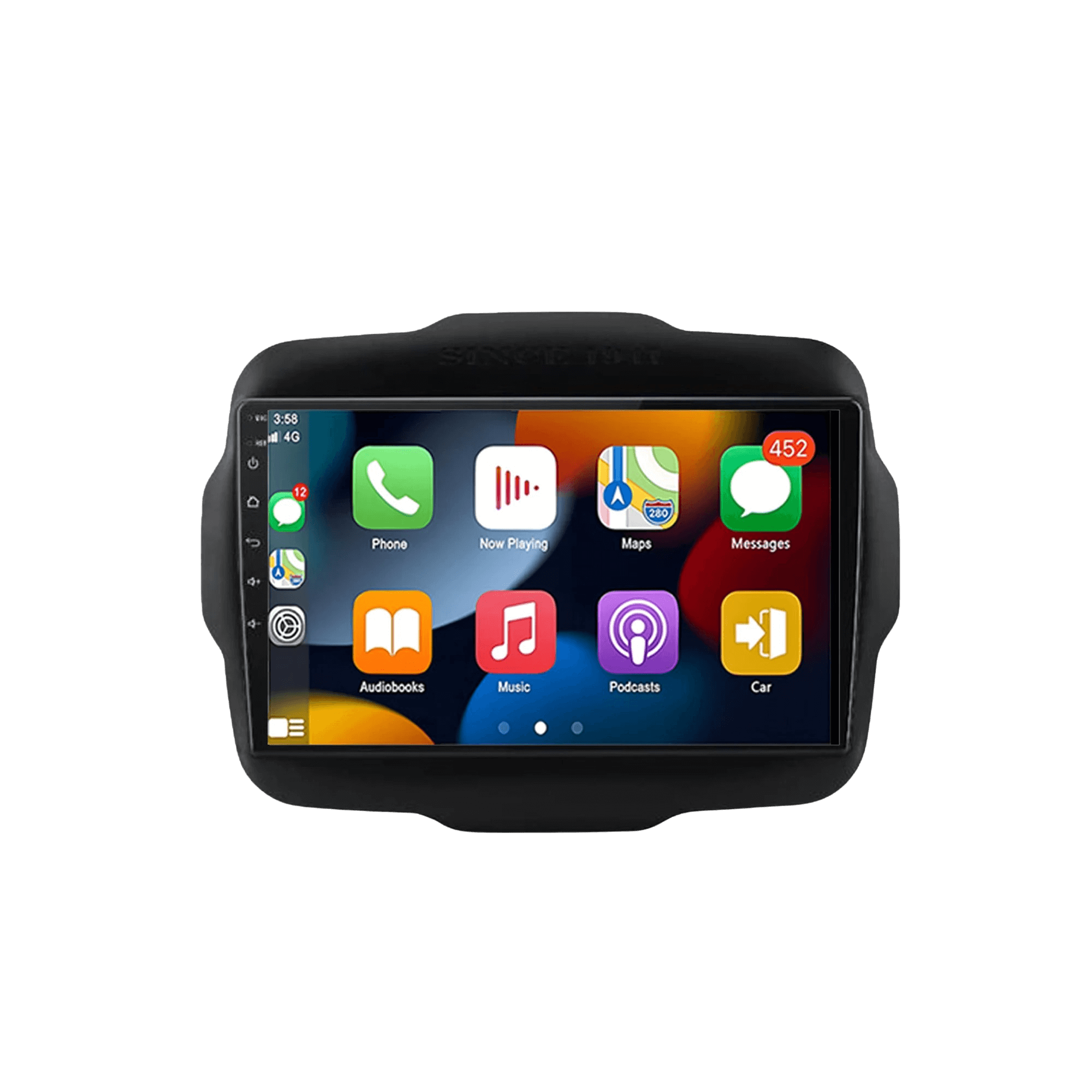 Jeep Renegade 16-20 - radio 9" z Apple CarPlay i Android Auto – Carmediaeurope.com