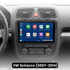 VW Scirocco 2007-2014 - 9" Radio m. Apple CarPlay og Android Auto
