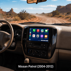 Nissan Patrol 2004-2012 radio 9" z Apple CarPlay i Android Auto 