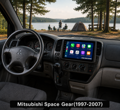 Mitsubishi Space Gear 1997-2007 - radio 9\" z Apple CarPlay i Android Auto 