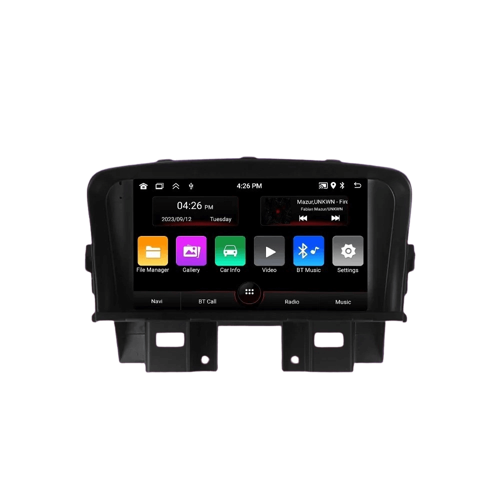 Chevrolet Cruze 09-14 - radio 7" z Apple CarPlay i Android Auto, ekran dotykowy
