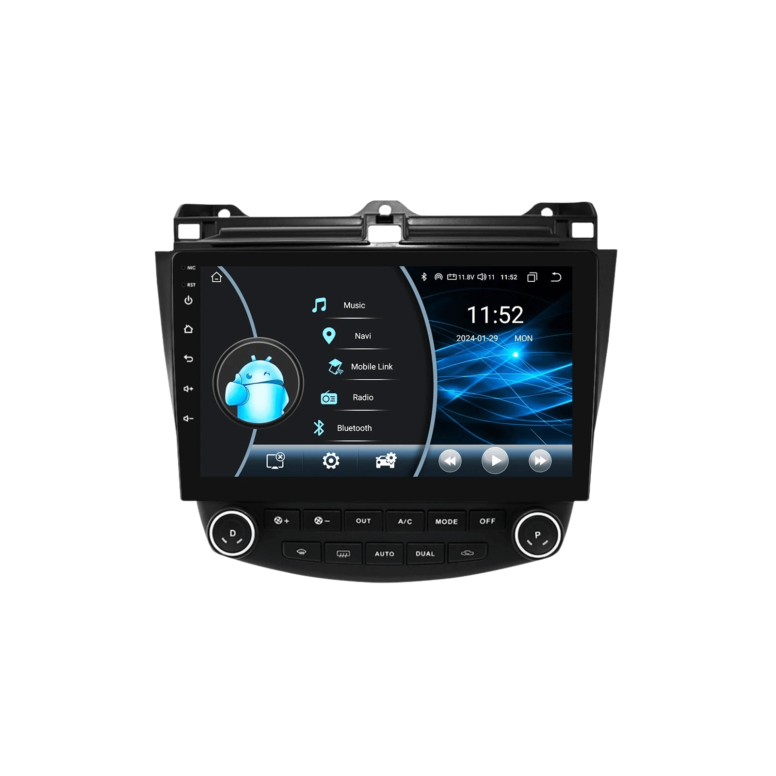 Honda Accord 03-07 - 9" Radio m. Apple CarPlay og Android Auto – Bilmedie.dk