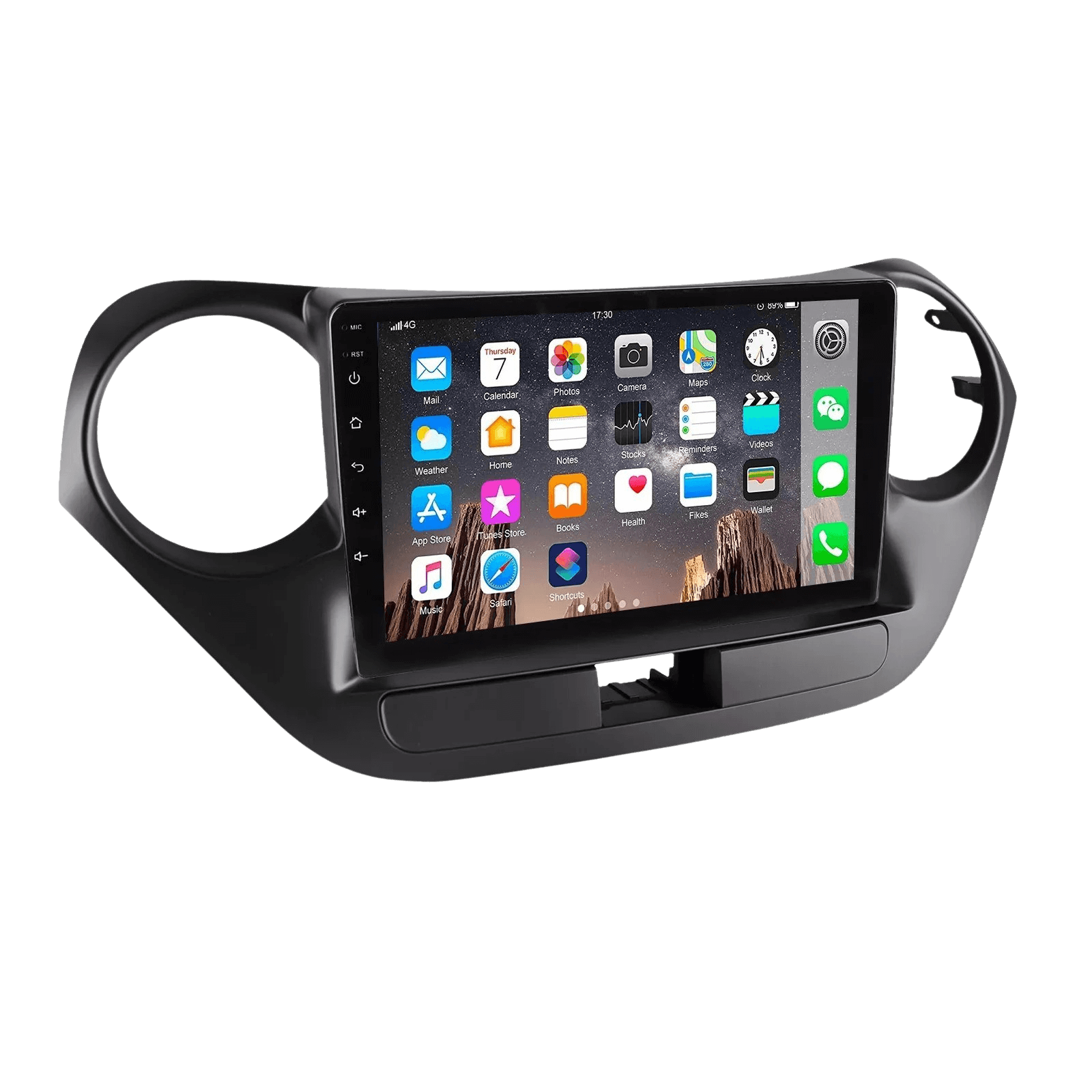 Hyundai I10 13-18 - 9" Radio m. Apple CarPlay og Android Auto – Bilmedie.dk