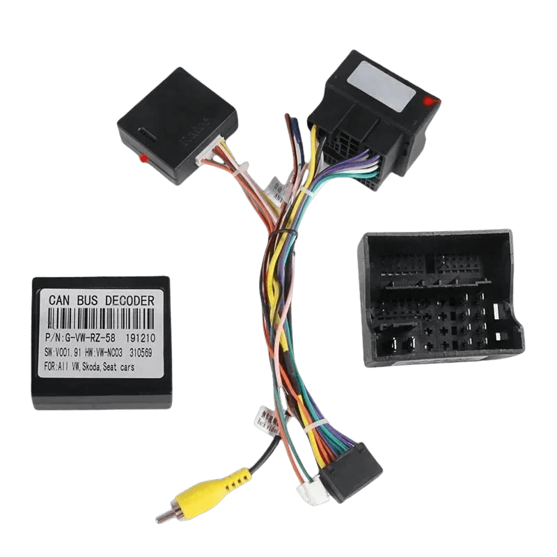 Przewód radiowy do VW rok prod. 14-20 z Canbus i fabryczną kamerą – Carmediaeurope.com