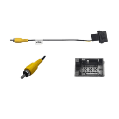 Adapterkabel Ford - Originalt bakkamera på eftermonteret radio, inkluderer stik og video tilslutning.