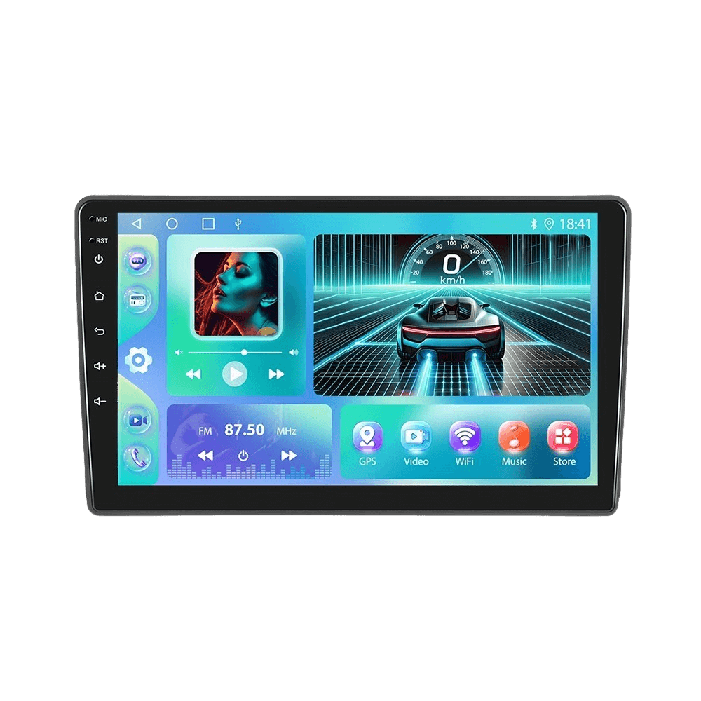 Nissan NV400 / Opel Movano / Renault Master 19-23 – radio 10,1" z Apple CarPlay i Android Auto, ekranem dotykowym i funkcjami.