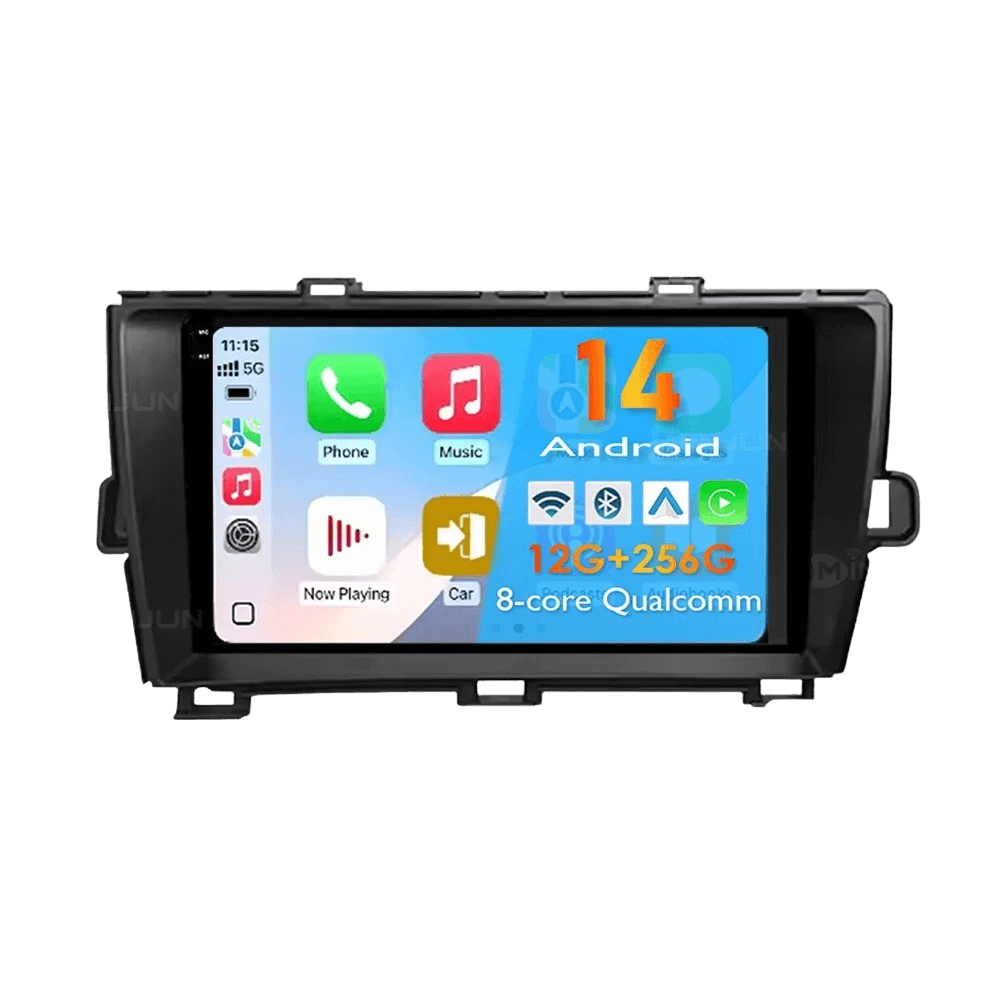 Toyota Prius 09-15 - 9" Radio m. Apple CarPlay og Android Auto – Bilmedie.dk