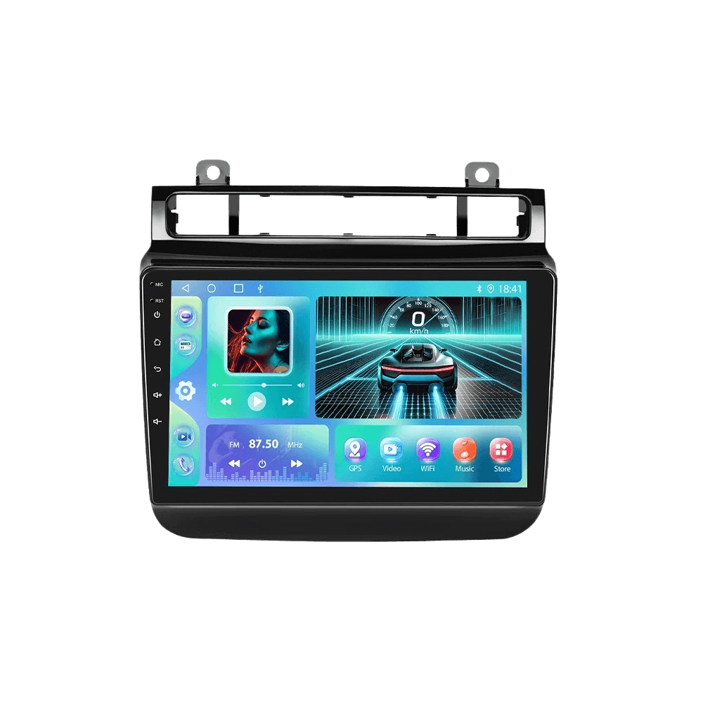 VW Touareg 11-17 - 9" Radio m. Apple CarPlay og Android Auto – Bilmedie.dk