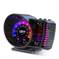 Wyświetlacz Head-Up Display (HUD) 3,5" do samochodu – cyfrowy prędkościomierz z OBD2 
