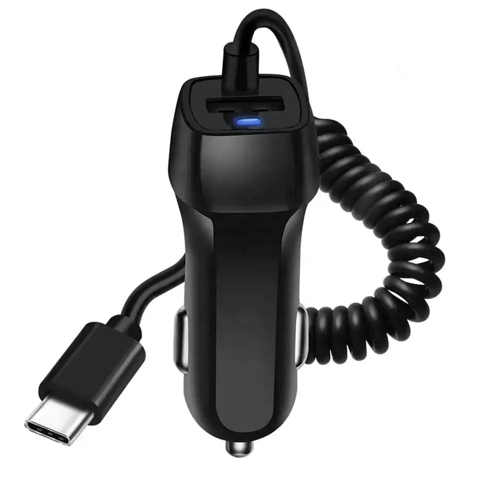 Ładowarka samochodowa USB 12V/24V – szybka ładowarka do telefonu i tabletu 