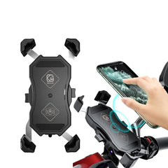<h2>Uchwyt na telefon do motocykla z bezprzewodowym ładowaniem 15W</h2> 
