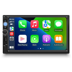 Universel - 7" 2-din radio m. Apple Carplay og Android Auto (kabel) – Bilmedie.dk