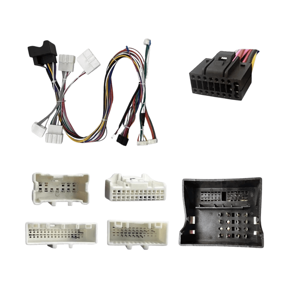 Przewód radiowy z Canbus – do radioodtwarzaczy Bilmedie (Renault/Dacia) z przyłączami i wtyczkami.