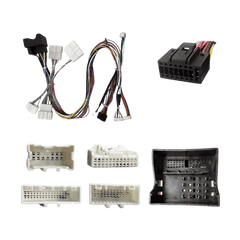 Przewód radiowy z Canbus – do radioodtwarzaczy Bilmedie (Renault/Dacia) z przyłączami i wtyczkami.