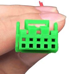 RCA Adapterkabel – Eftermonteret kamera på original skærm (Suzuki Vitara/Jimny mm) 10-pin connector image