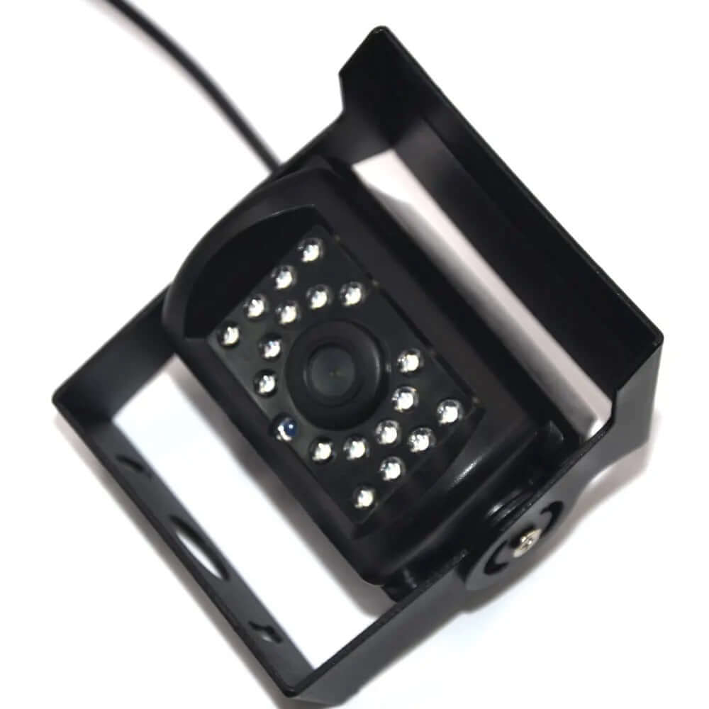 Uniwersalna kamera cofania – PAL, 1200 linii TV, 18 diod IR LED z wysokiej jakości konstrukcją i oświetleniem podczerwieni.