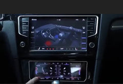 VW Golf 7 (2013–2020) – cyfrowy panel klimatyzacji 6,9” z touch